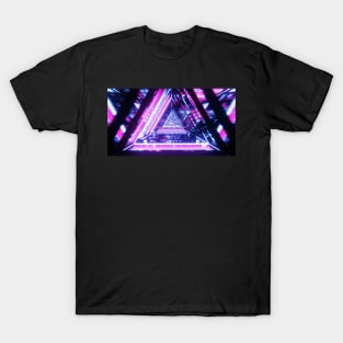 Futuristic triangles T-Shirt